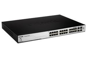 DGS-3100-24P SWITCH 24 PT GIGA POE+4COMBO